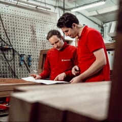 Werkplaats timmerman